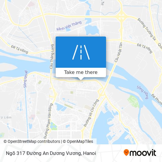 Ngõ 317 Đường An Dương Vương map