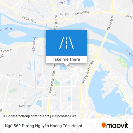 Ngõ 569 Đường Nguyễn Hoàng Tôn map