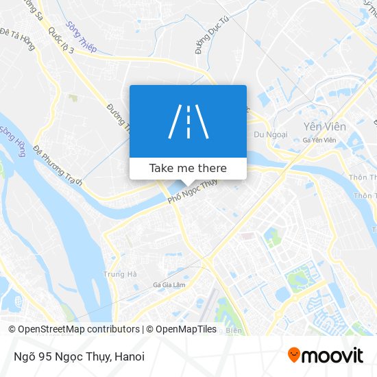 Ngõ 95 Ngọc Thụy map