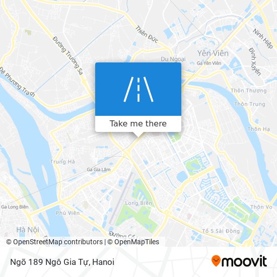 Ngõ 189 Ngô Gia Tự map