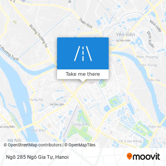 Ngõ 285 Ngô Gia Tự map