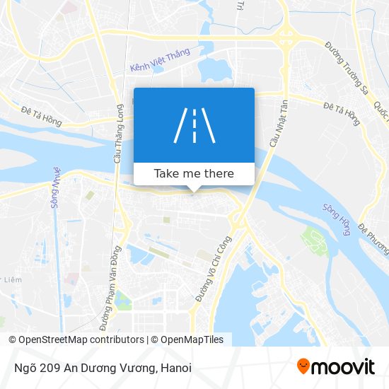 Ngõ 209 An Dương Vương map