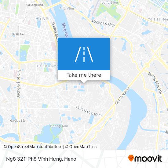 Ngõ 321 Phố Vĩnh Hưng map