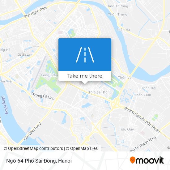 Ngõ 64 Phố Sài Đồng map