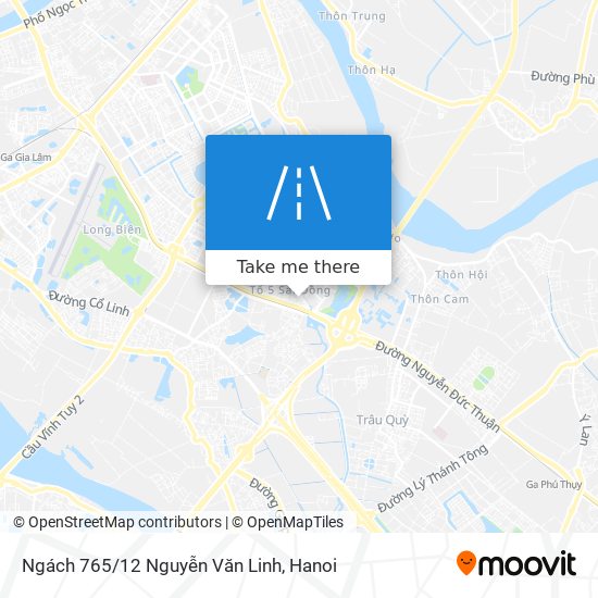 Ngách 765/12 Nguyễn Văn Linh map