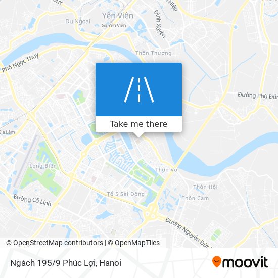 Ngách 195/9 Phúc Lợi map