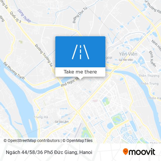 Ngách 44/58/36 Phố Đức Giang map