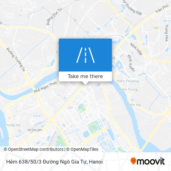 Hẻm 638/50/3 Đường Ngô Gia Tự map