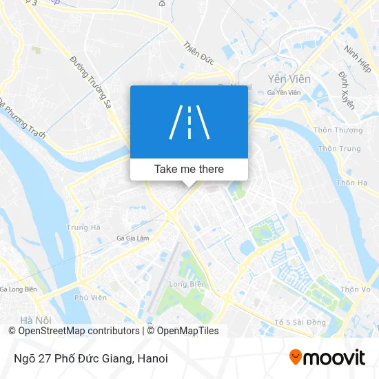 Ngõ 27 Phố Đức Giang map