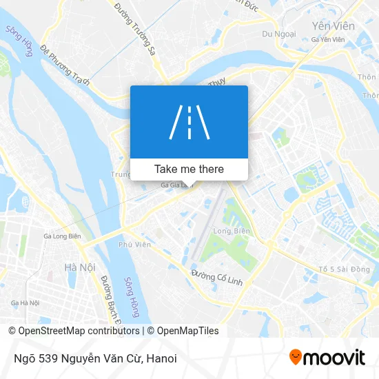 Ngõ 539 Nguyễn Văn Cừ map