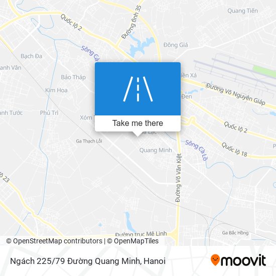 Ngách 225/79 Đường Quang Minh map