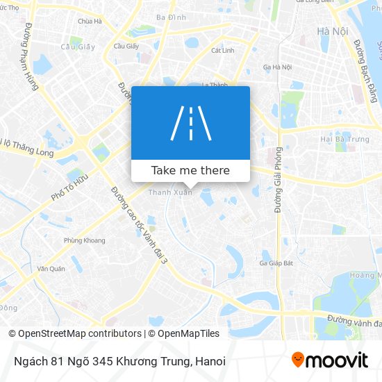 Ngách 81 Ngõ 345 Khương Trung map