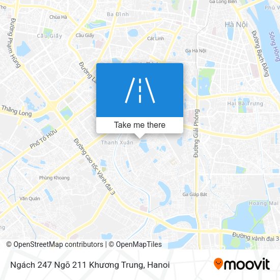 Ngách 247 Ngõ 211 Khương Trung map