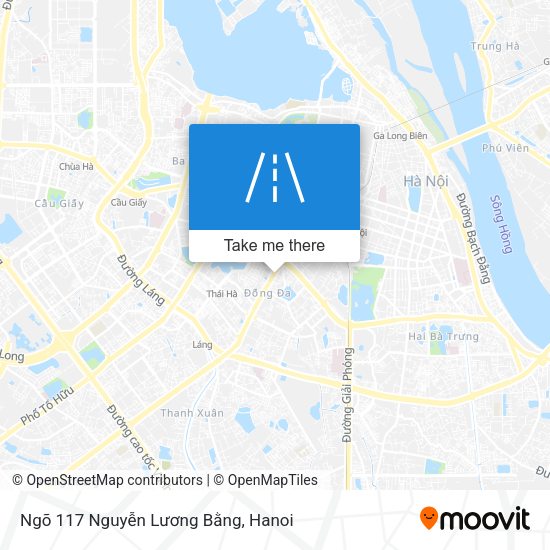 Ngõ 117 Nguyễn Lương Bằng map