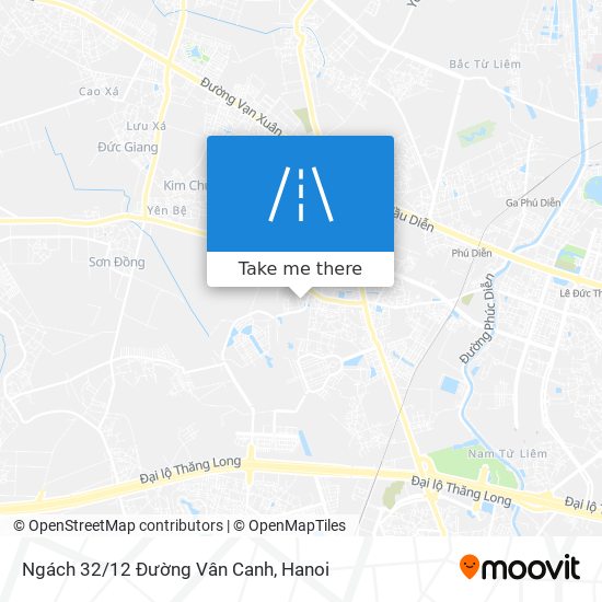 Ngách 32/12 Đường Vân Canh map