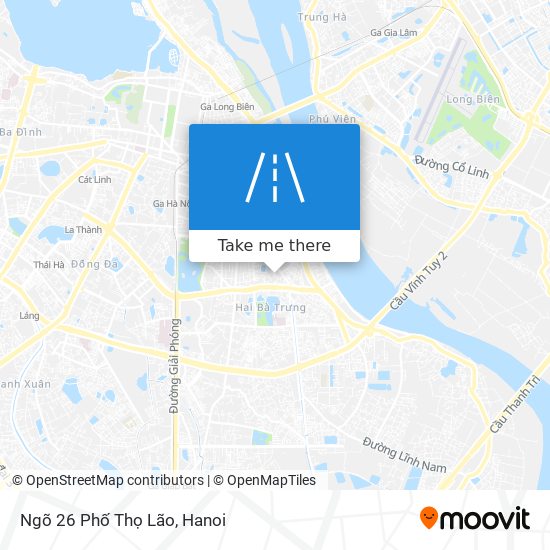 Ngõ 26 Phố Thọ Lão map