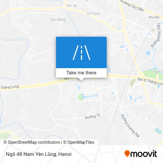 Ngõ 48 Nam Yên Lũng map
