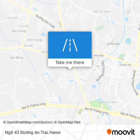 Ngõ 43 Đường An Trai map