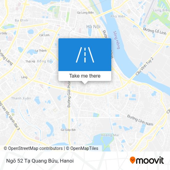 Ngõ 52 Tạ Quang Bửu map