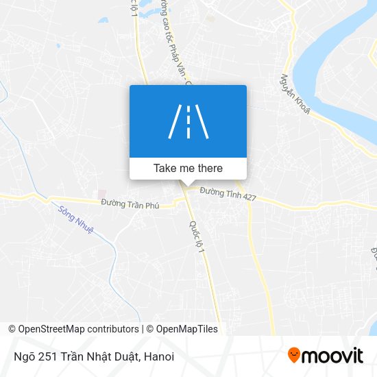 Ngõ 251 Trần Nhật Duật map