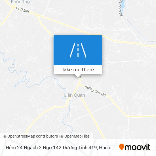 Hẻm 24 Ngách 2 Ngõ 142 Đường Tỉnh 419 map