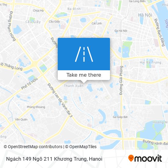 Ngách 149 Ngõ 211 Khương Trung map