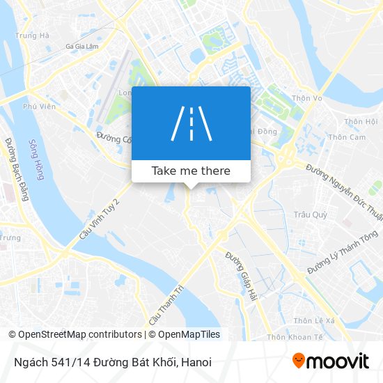 Ngách 541/14 Đường Bát Khối map