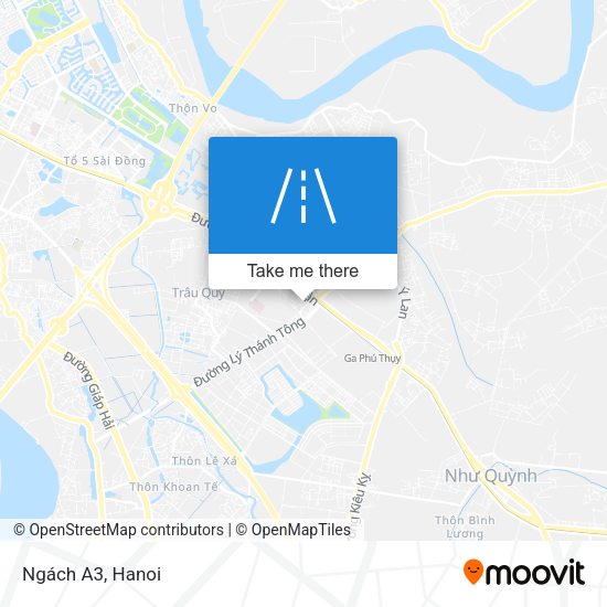 Ngách A3 map