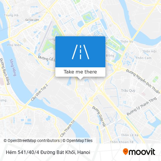 Hẻm 541/40/4 Đường Bát Khối map