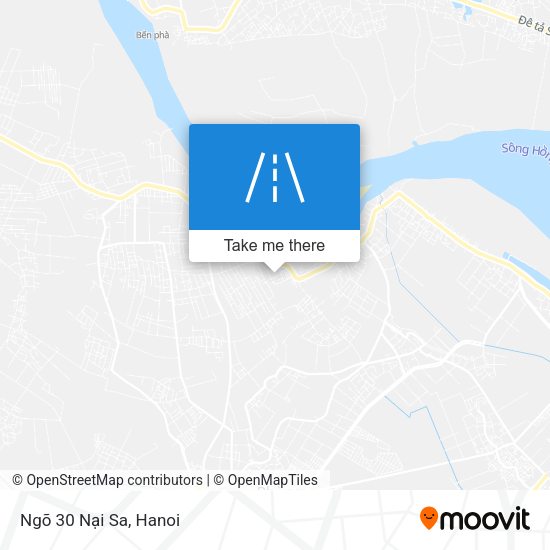 Ngõ 30 Nại Sa map