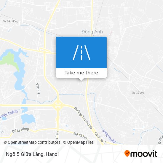 Ngõ 5 Giữa Làng map