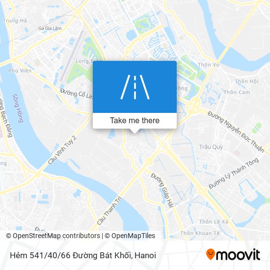 Hẻm 541/40/66 Đường Bát Khối map