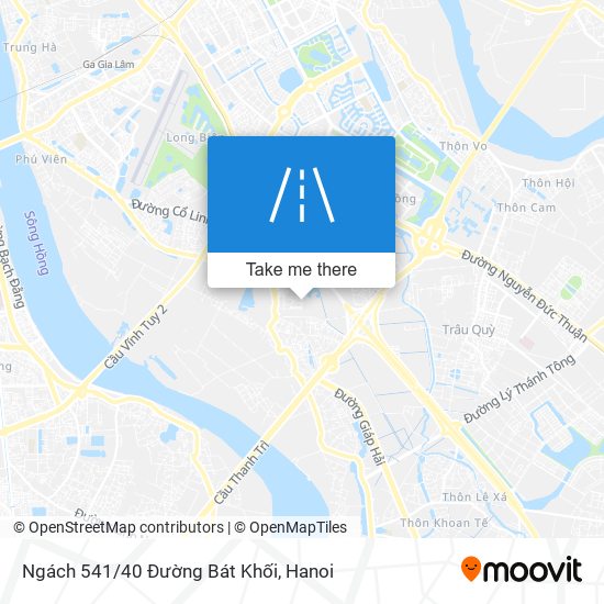 Ngách 541/40 Đường Bát Khối map