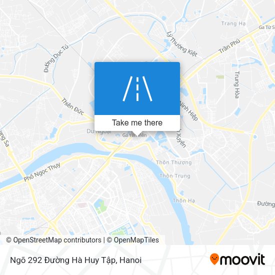 Ngõ 292 Đường Hà Huy Tập map