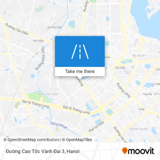 Đường Cao Tốc Vành Đai 3 map