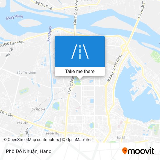 Phố Đỗ Nhuận map