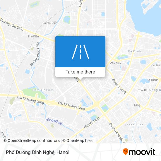 Phố Dương Đình Nghệ map