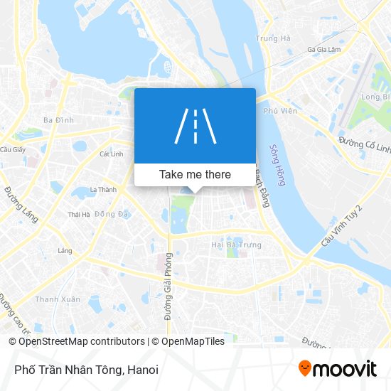 Phố Trần Nhân Tông map