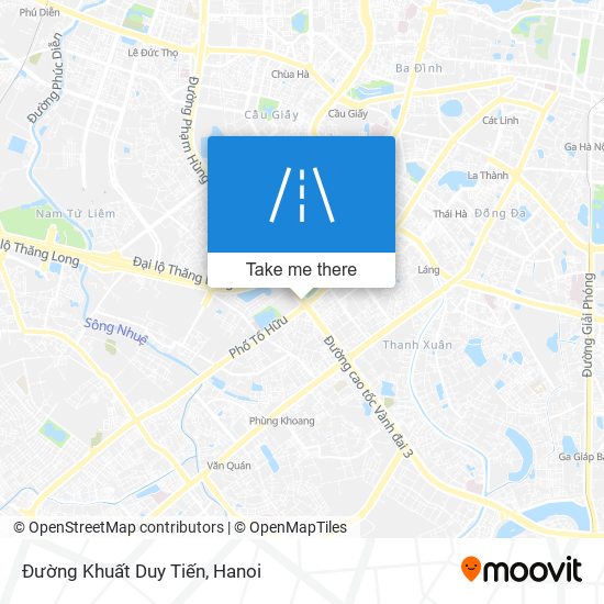 Đường Khuất Duy Tiến map