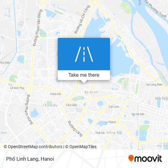 Phố Linh Lang map