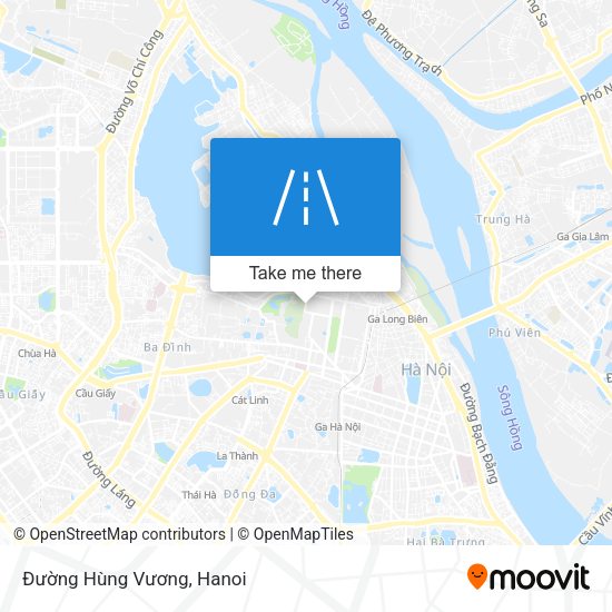 Đường Hùng Vương map