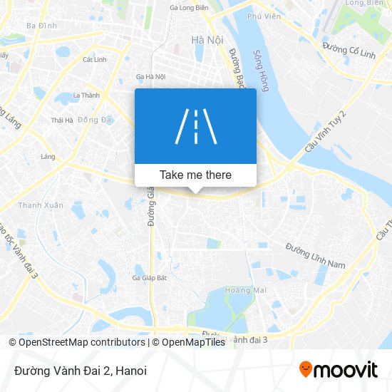 Đường Vành Đai 2 map