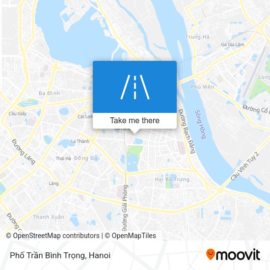 Phố Trần Bình Trọng map