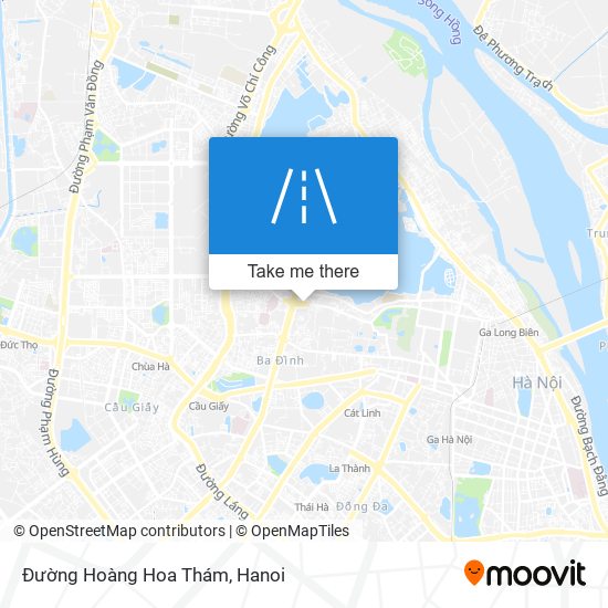 Đường Hoàng Hoa Thám map