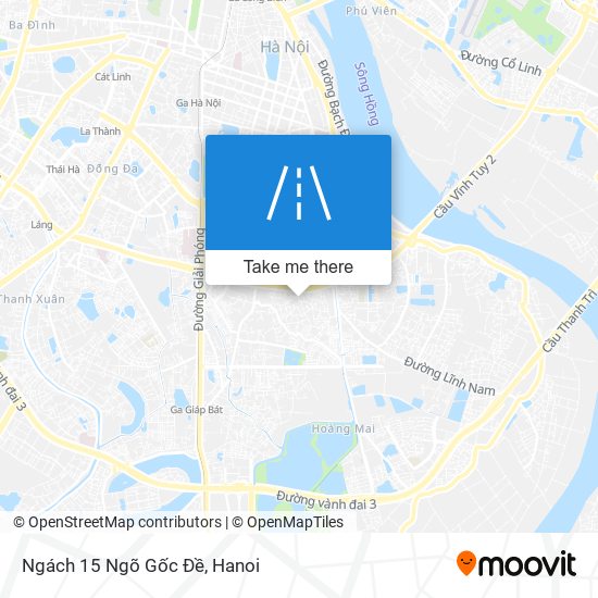 Ngách 15 Ngõ Gốc Đề map