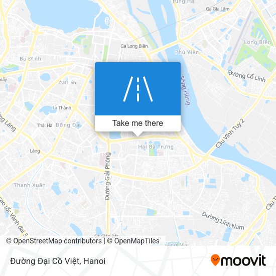 Đường Đại Cồ Việt map