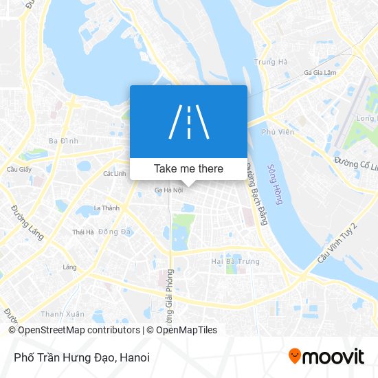 Phố Trần Hưng Đạo map