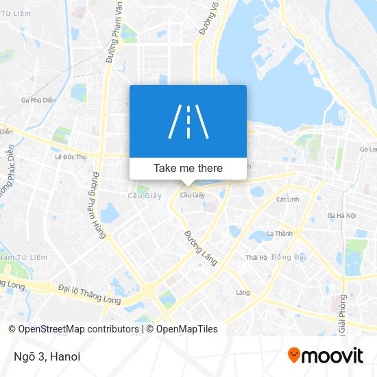Ngõ 3 map