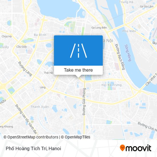 Phố Hoàng Tích Trí map