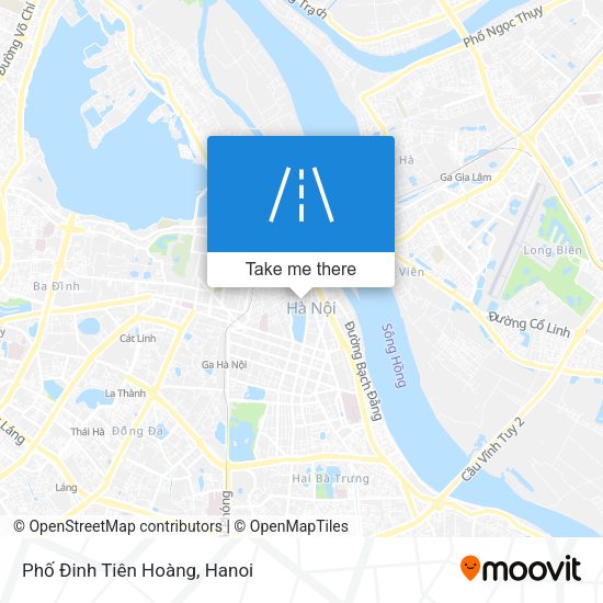 Phố Đinh Tiên Hoàng map